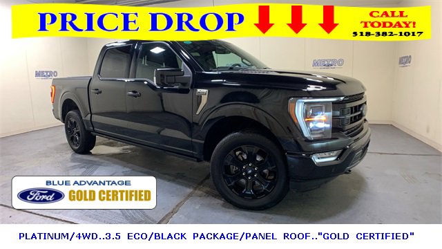 Certified 2023 Ford F150 Platinum w/ Equipment Group 701A High