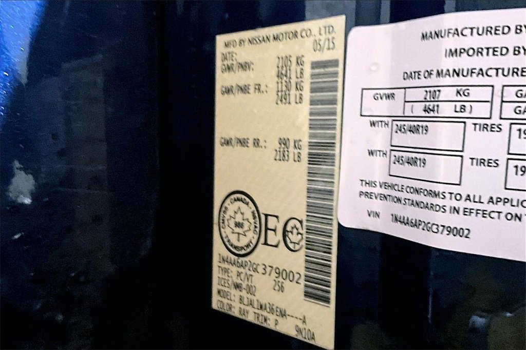 Used 2016 Nissan Maxima SR image 19