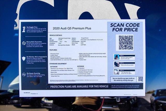 Used 2020 Audi Q5 e Premium Plus w/ Premium Plus Package AWD/4WD image 29
