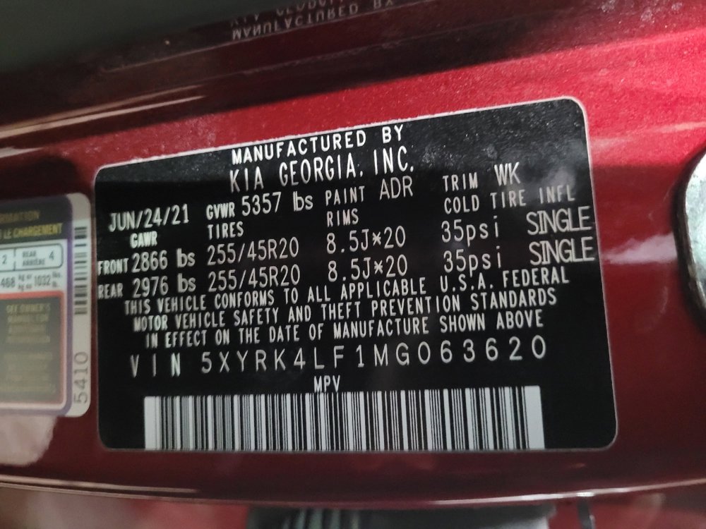 Used 2021 Kia Sorento SX image 33