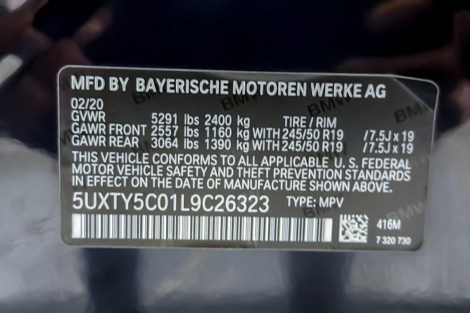 Used 2020 BMW X3 xDrive30i w/ Executive Package AWD/4WD image 30