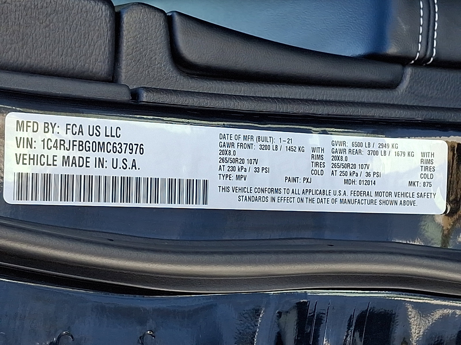 Used 2021 Jeep Grand Cherokee Limited w/ Quick Order Package 28K 80th image 30