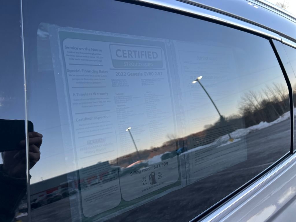 Used 2022 Genesis GV80 2.5T w/ Prestige Package 04 image 26