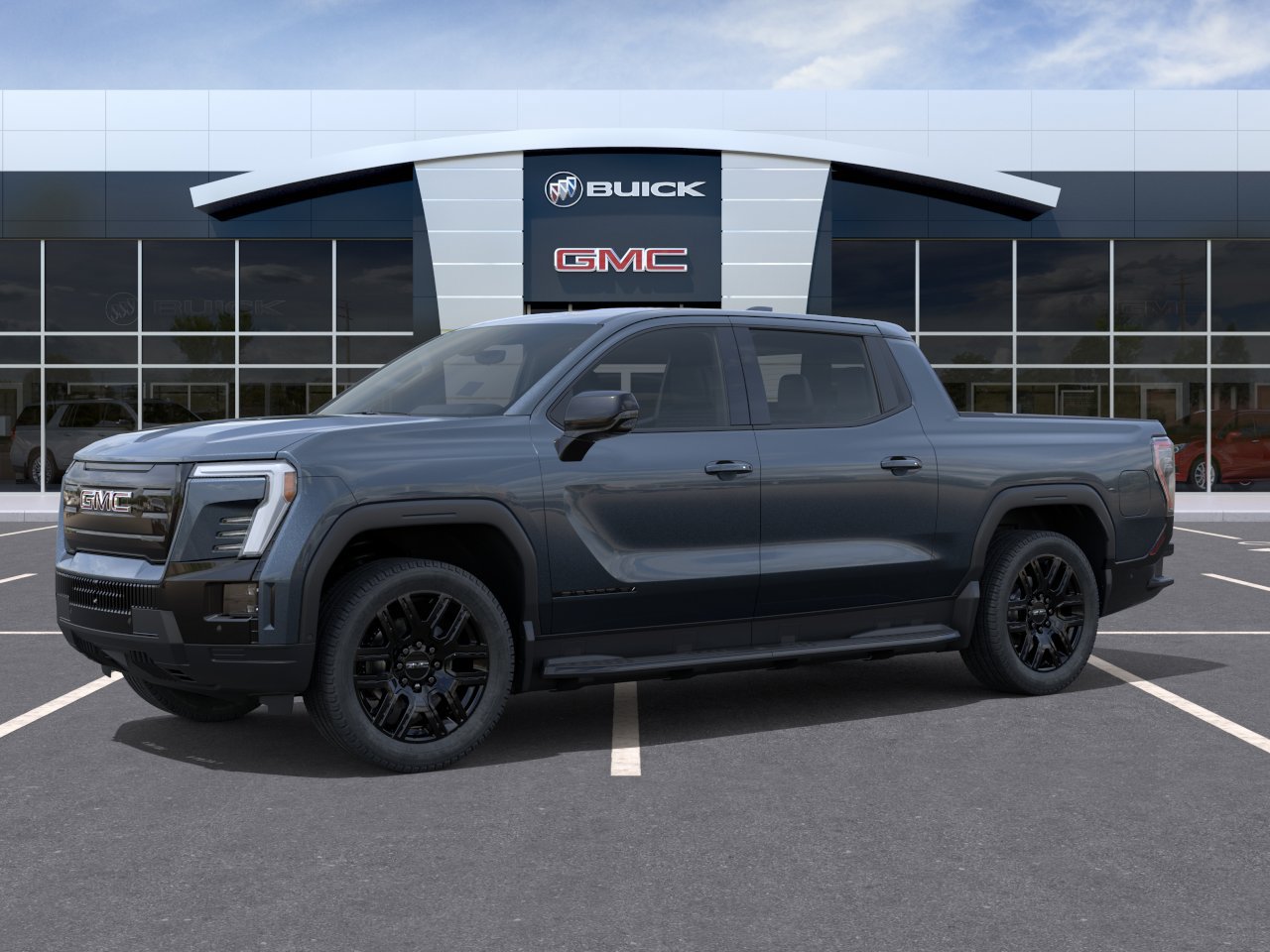 New 2026 GMC Sierra EV Elevation w/ LPO, Elevation Dark Package AWD/4WD image 2