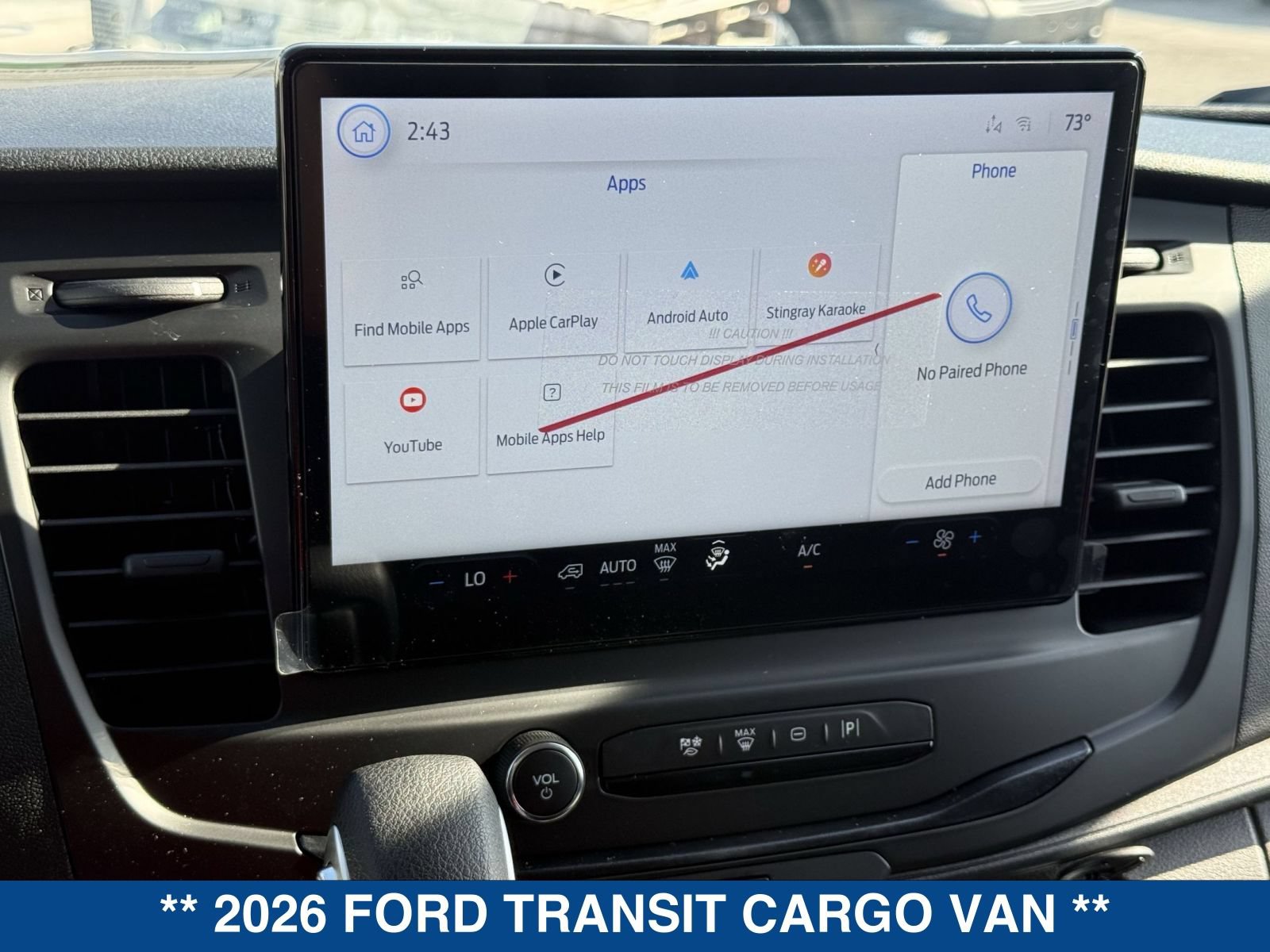 New 2026 Ford Transit 250 Low Roof RWD image 28