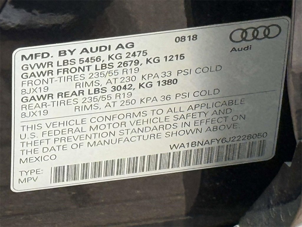 Used 2018 Audi Q5 2.0T w/ Premium Plus Package image 32