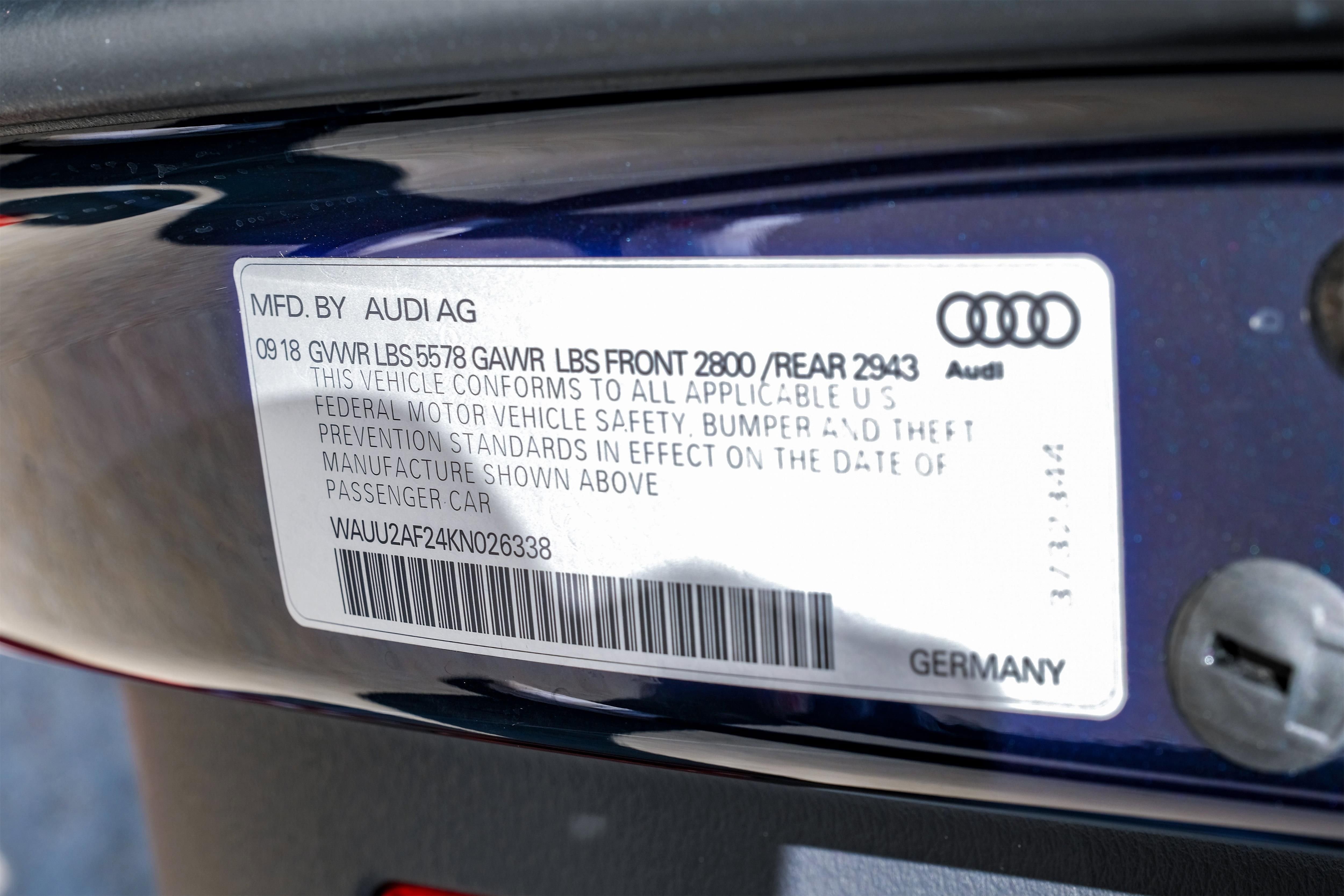 Used 2019 Audi A7 3.0T Premium Plus w/ Premium Plus Package image 55