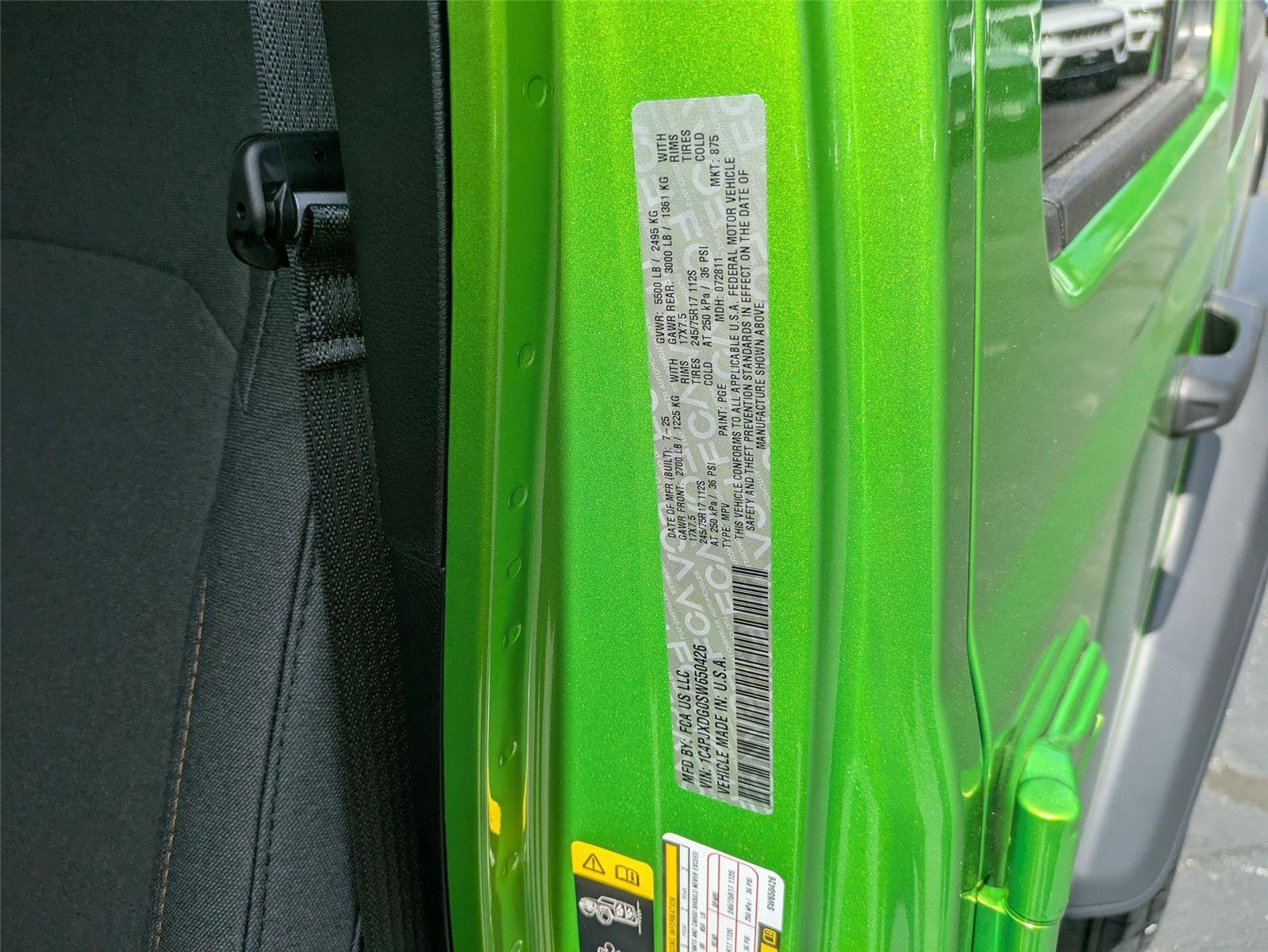 New 2025 Jeep Wrangler Sport S image 39