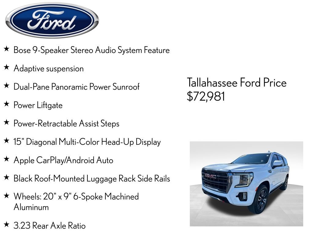 Used 2024 GMC Yukon AT4 w/ AT4 Premium Package image 9