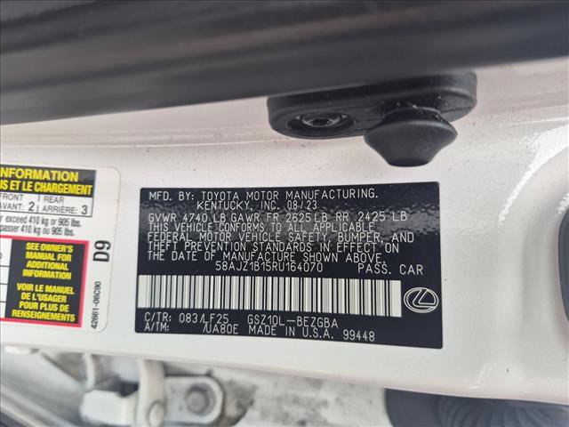 Used 2024 Lexus ES 350 F Sport w/ Accessory Package (Z2) FWD image 26