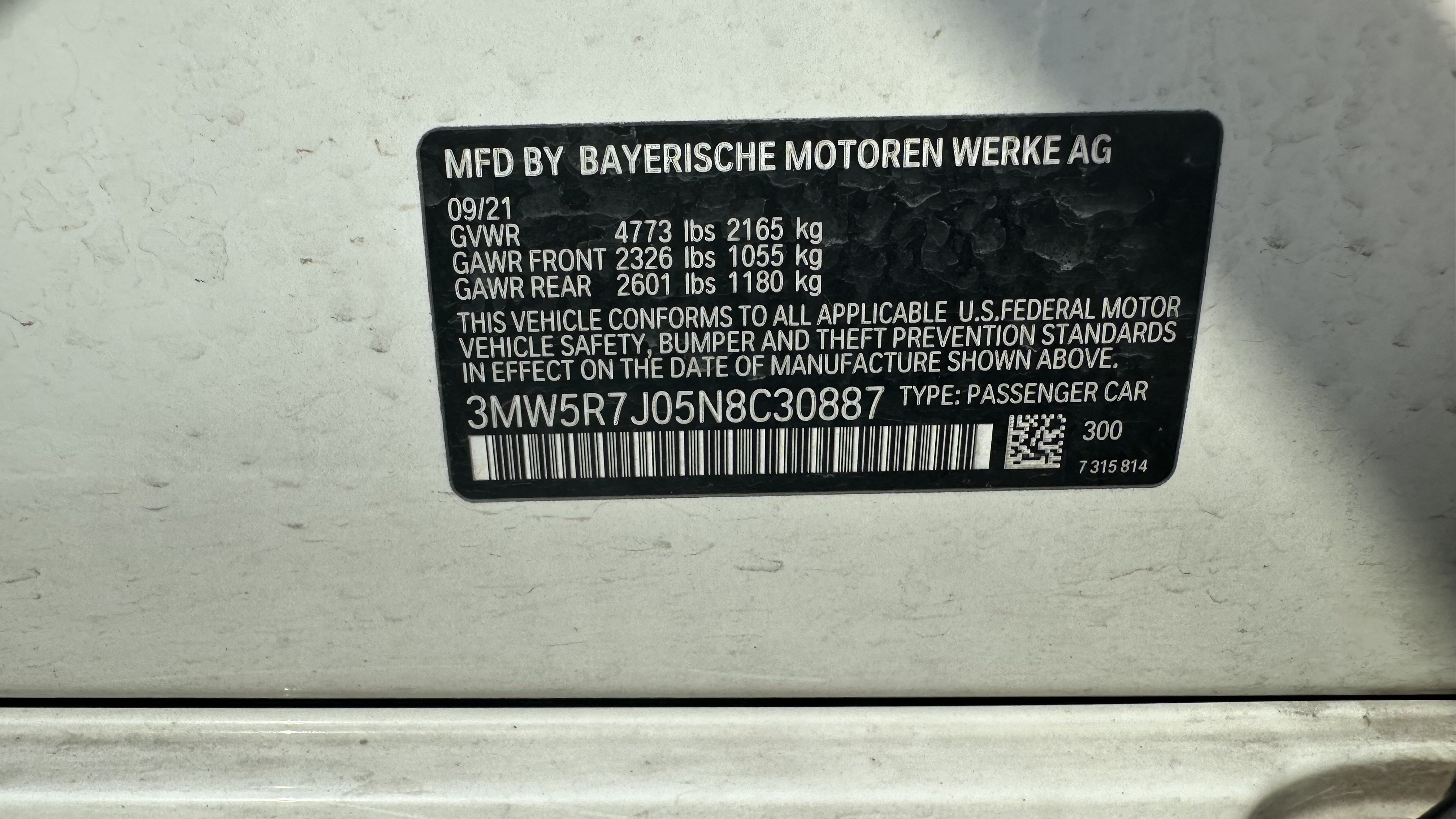 Used 2022 BMW 330i xDrive Sedan w/ Driving Assistance Package AWD/4WD image 34