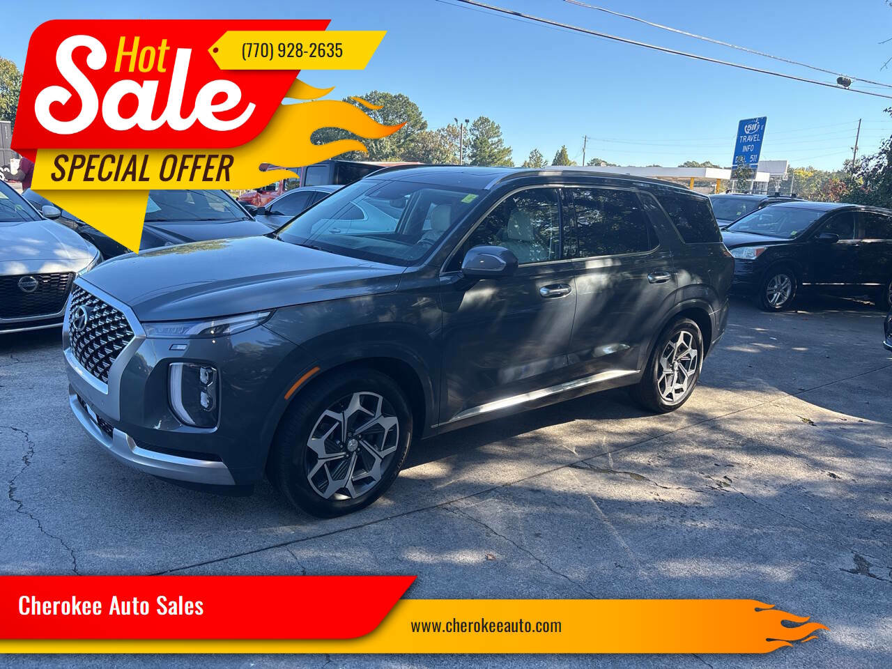 Used 2021 Hyundai Palisade Calligraphy image 1