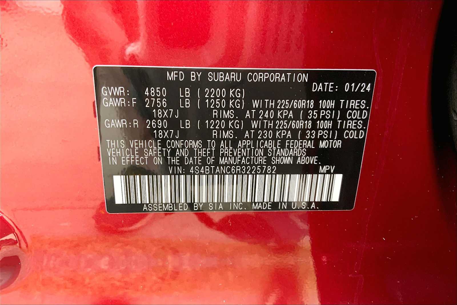 Certified 2024 Subaru Outback Limited AWD/4WD image 34