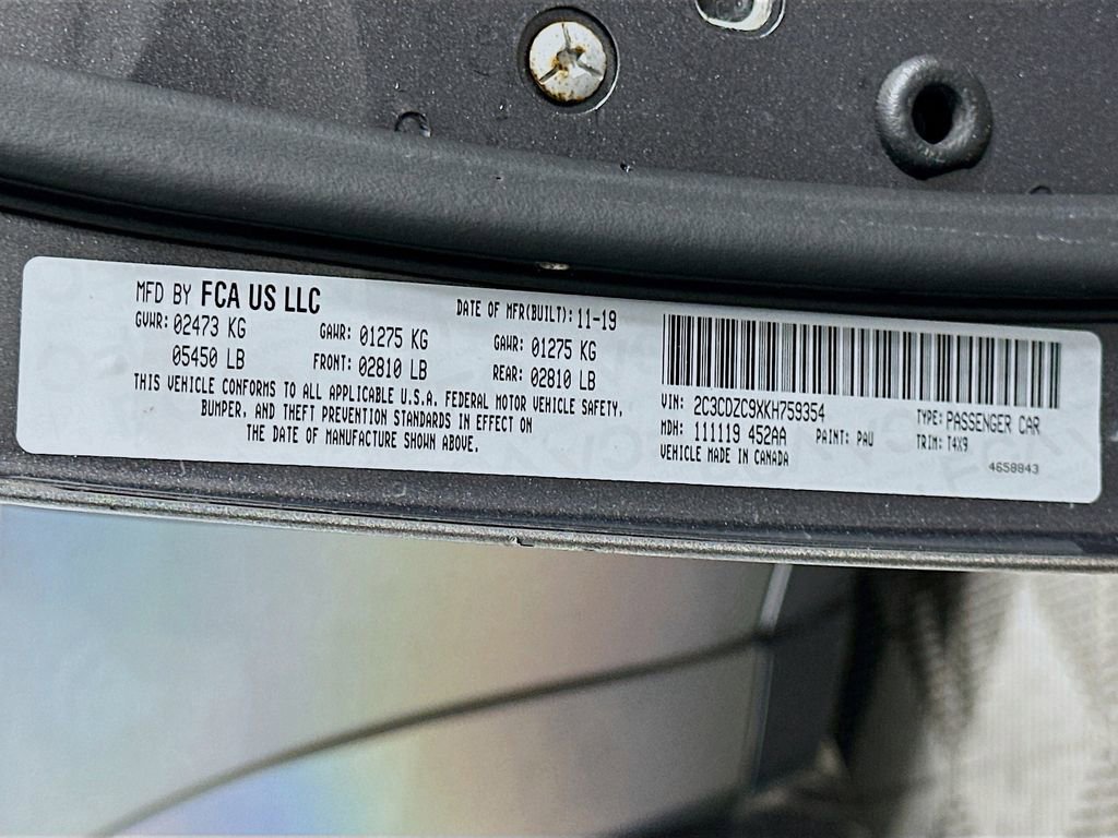 Used 2019 Dodge Challenger SRT Hellcat image 31