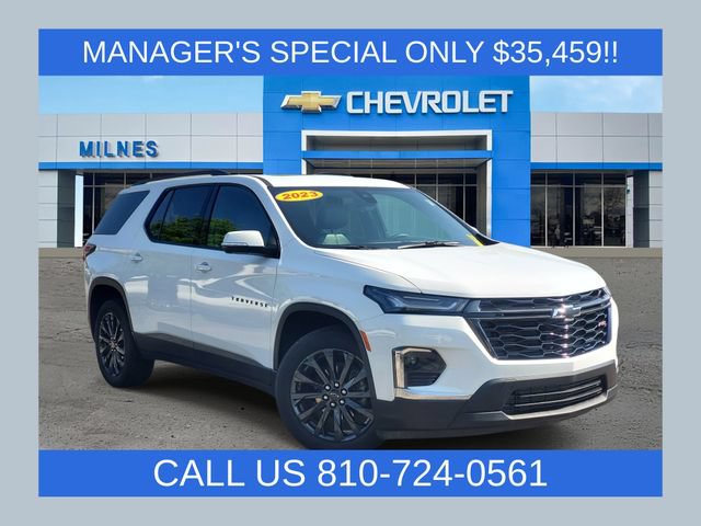 Certified 2023 Chevrolet Traverse RS