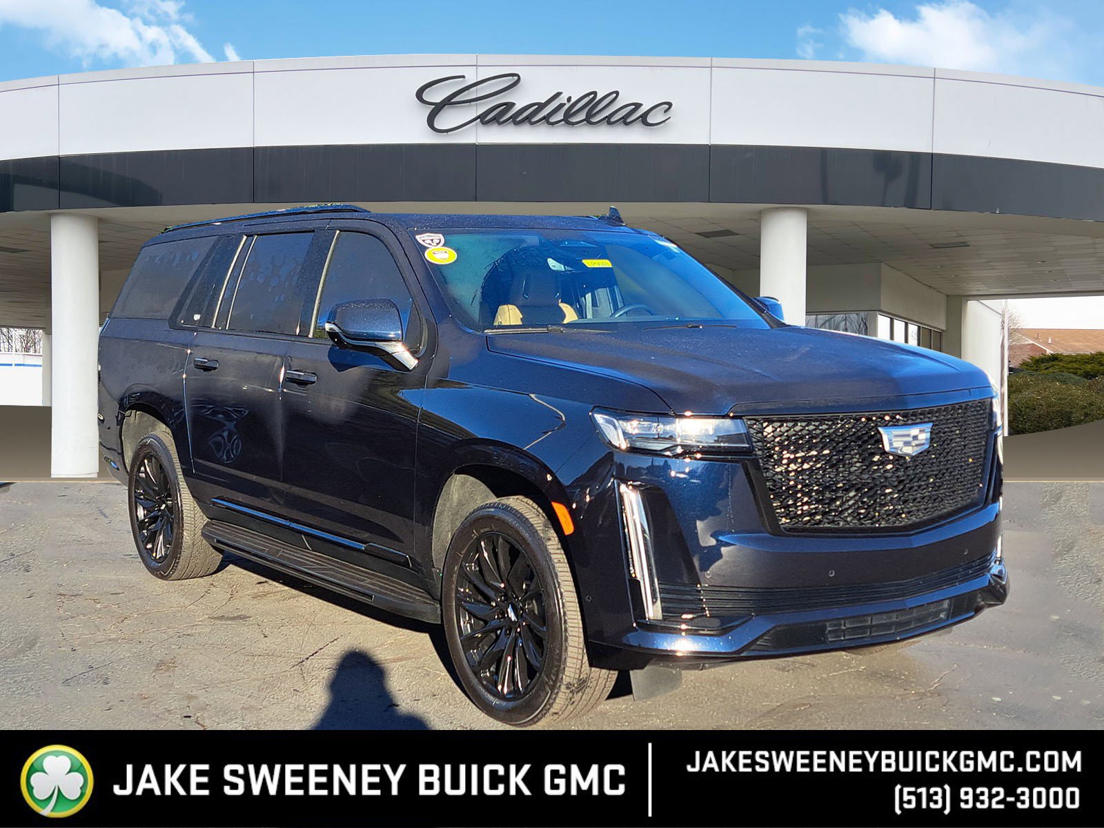 Used 2024 Cadillac Escalade ESV Sport w/ LPO, ONYX Package image 1