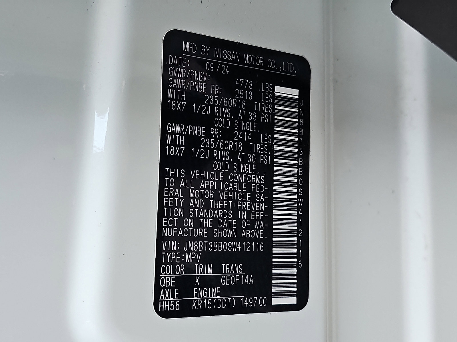 Certified 2025 Nissan Rogue SV image 28