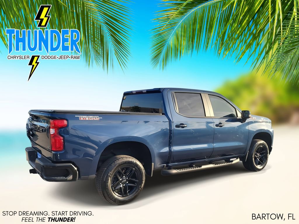 Used 2021 Chevrolet Silverado 1500 LT Trail Boss w/ Bed Protection Package AWD/4WD image 4