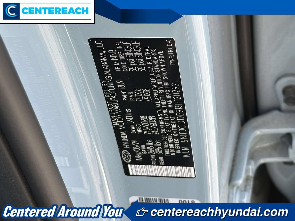 Used 2024 Hyundai Santa Cruz SEL AWD/4WD image 16