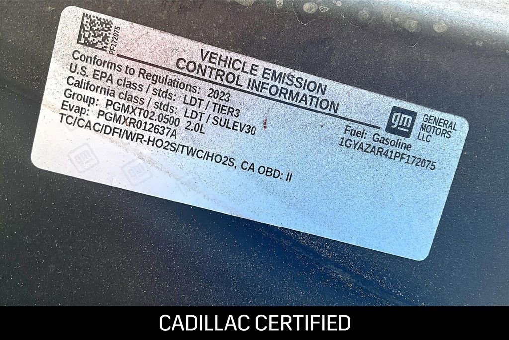 Certified 2023 Cadillac XT4 Luxury w/ Cold Weather Package image 28