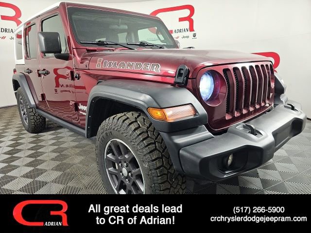 Certified 2021 Jeep Wrangler Unlimited Islander