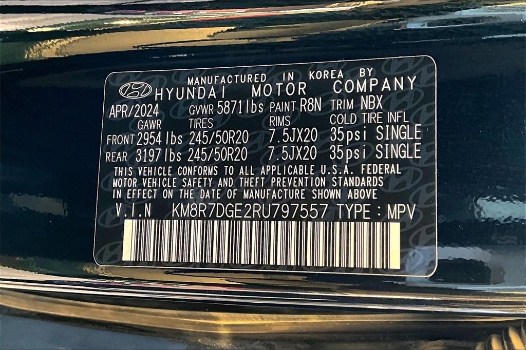 Used 2024 Hyundai Palisade Calligraphy image 36