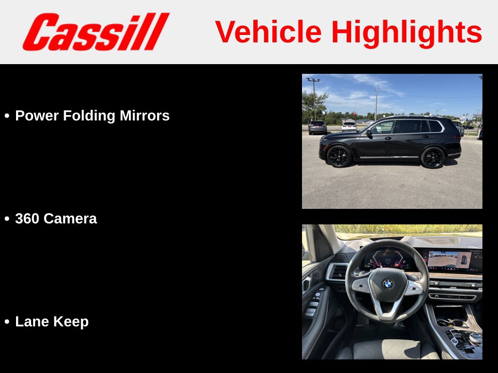Used 2025 BMW X7 xDrive40i w/ Parking Assistance Package AWD/4WD image 14
