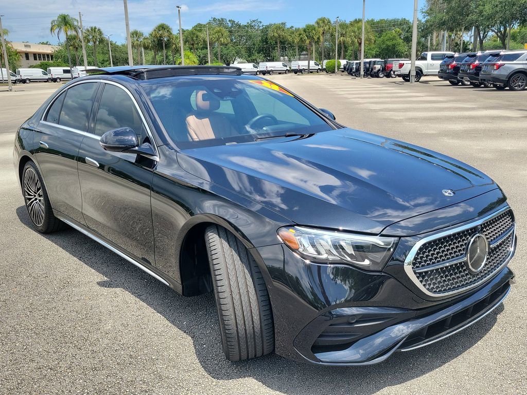Used 2025 Mercedes-Benz E 450 4MATIC Sedan image 7