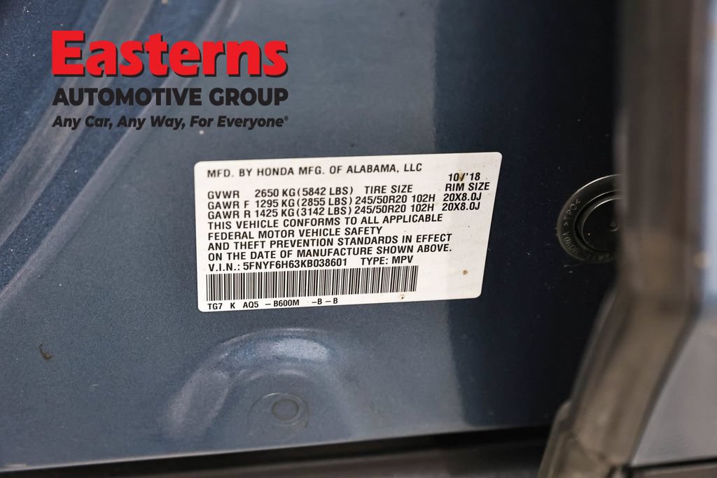 Used 2019 Honda Pilot Touring image 39