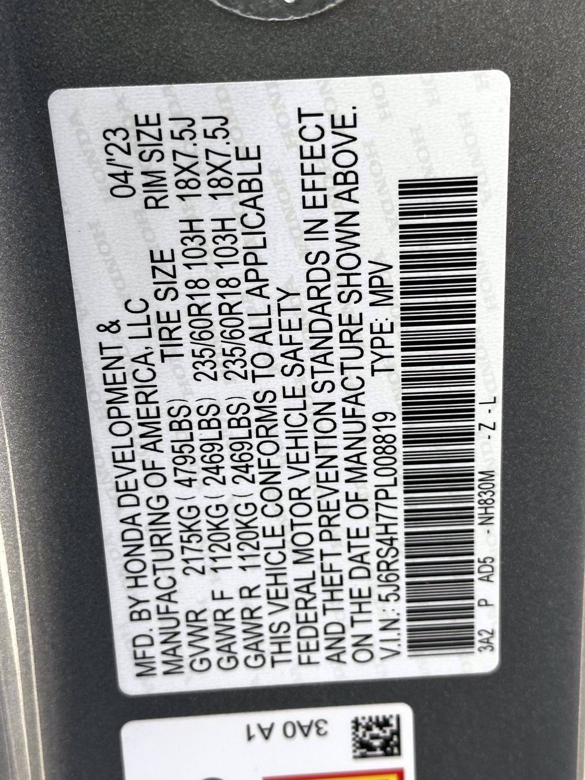 Used 2023 Honda CR-V EX-L image 32