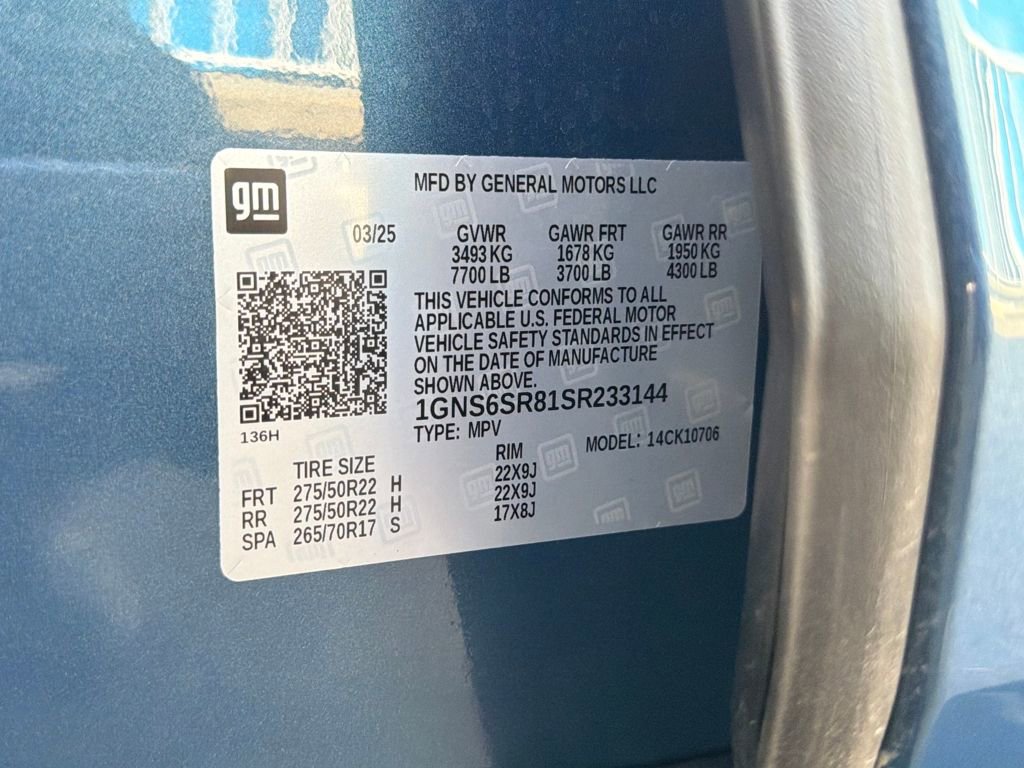 Used 2025 Chevrolet Tahoe Premier image 28