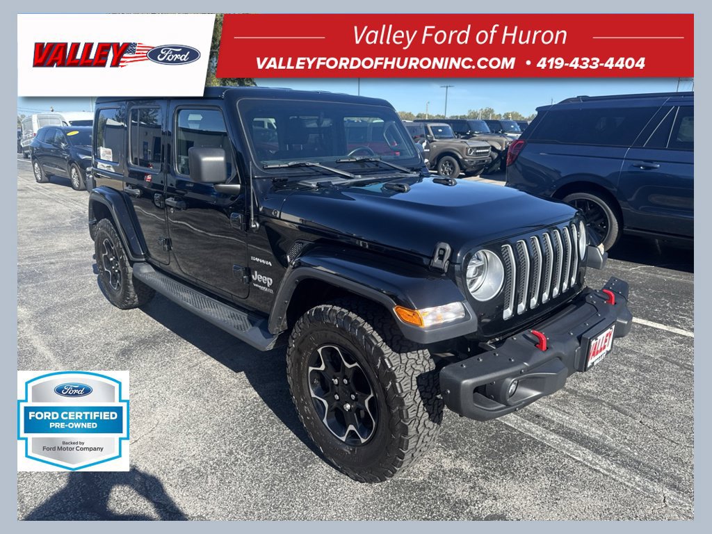 Used 2019 Jeep Wrangler Unlimited Sahara w/ Uconnect 4C Nav & Sound Group