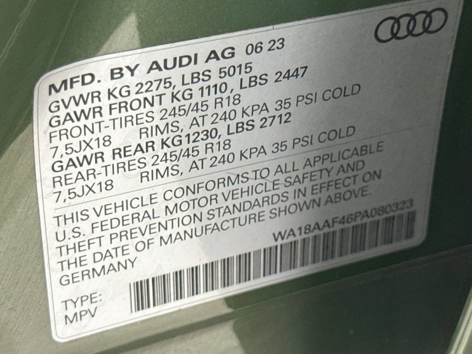 Certified 2023 Audi A4 2.0T allroad Premium Plus w/ Premium Plus Package AWD/4WD image 33
