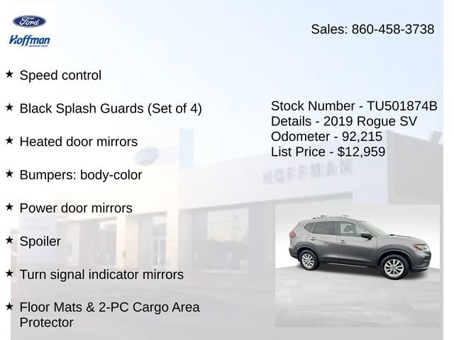 Used 2019 Nissan Rogue SV AWD/4WD image 29