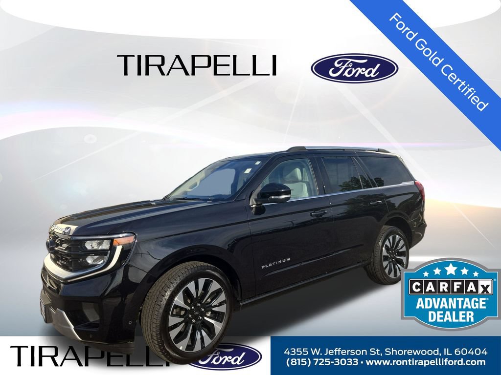 Certified 2025 Ford Expedition Platinum w/ Driver's Package