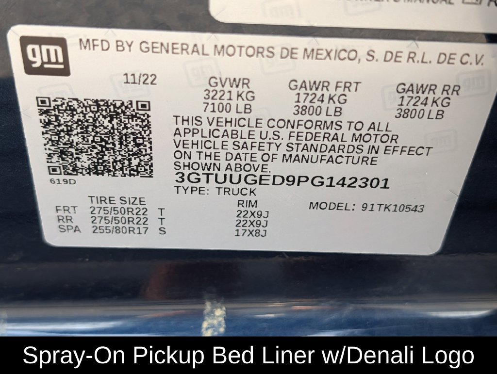 Used 2023 GMC Sierra 1500 Denali w/ Denali Reserve Package AWD/4WD image 38