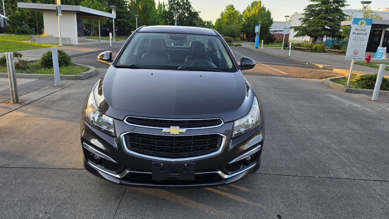 Used 2016 Chevrolet Cruze LTZ w/ Sun, Sound and Sport Package FWD image 2