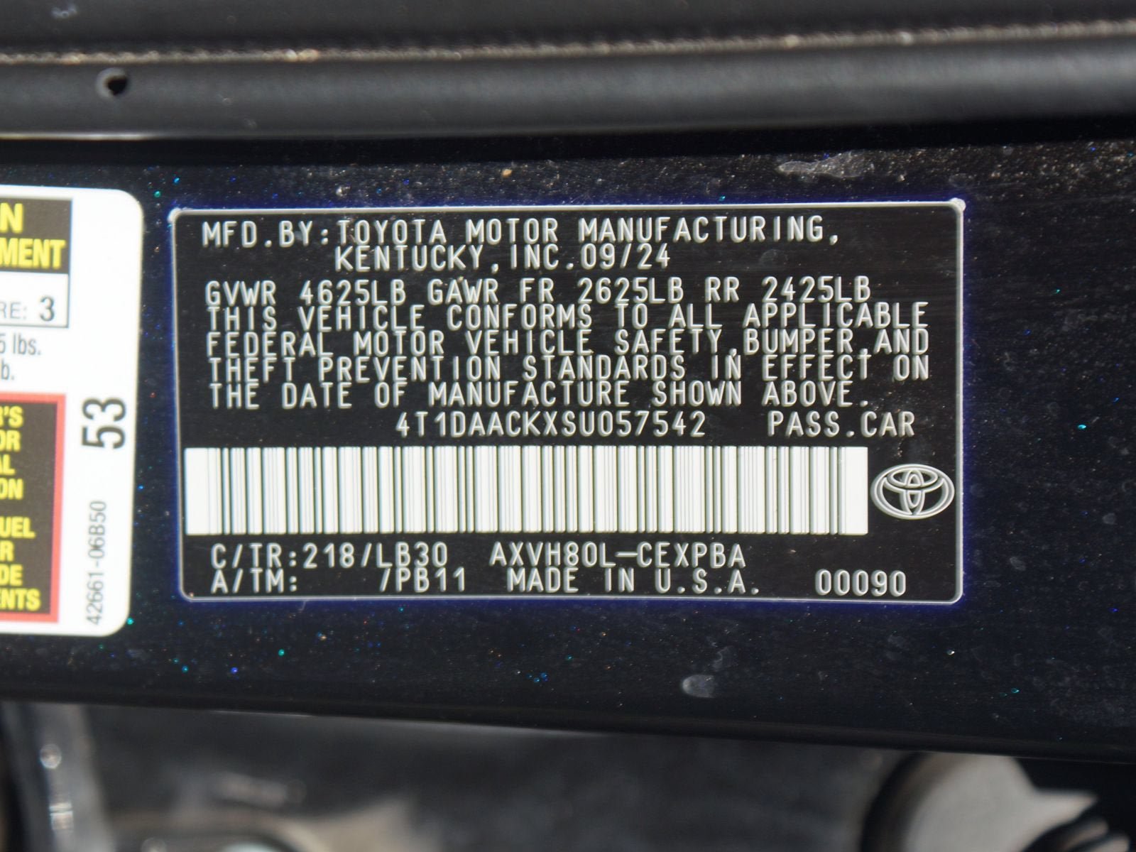 Used 2025 Toyota Camry XSE w/ Premium Plus Package FWD image 27