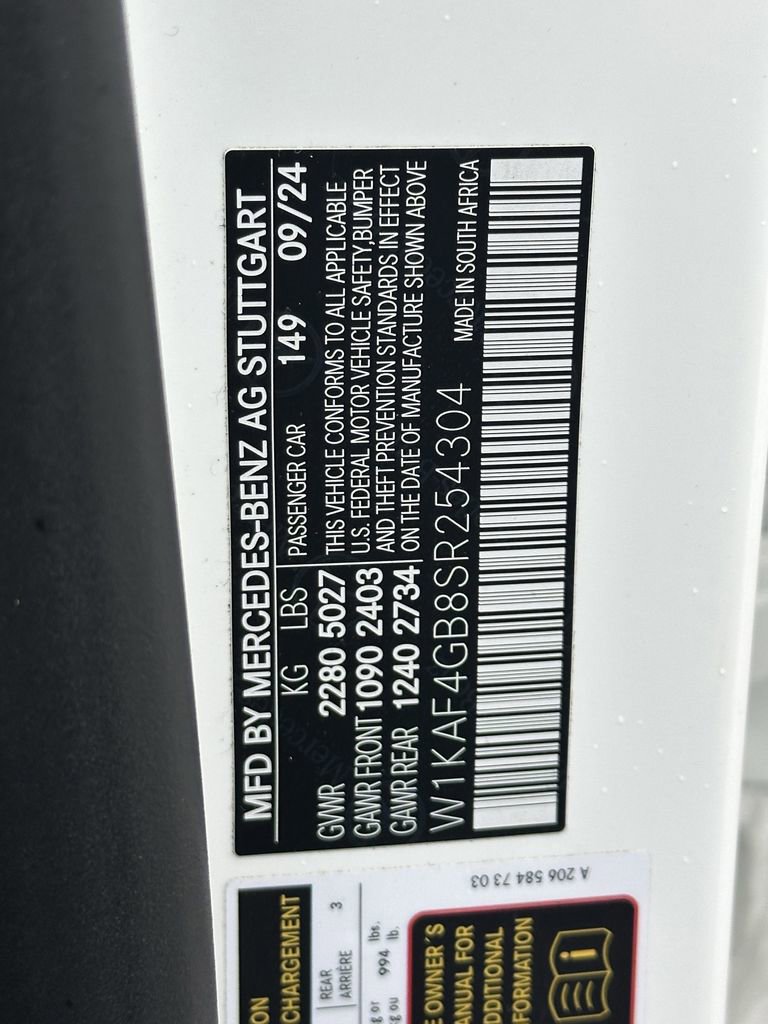 Certified 2025 Mercedes-Benz C 300 Sedan image 36