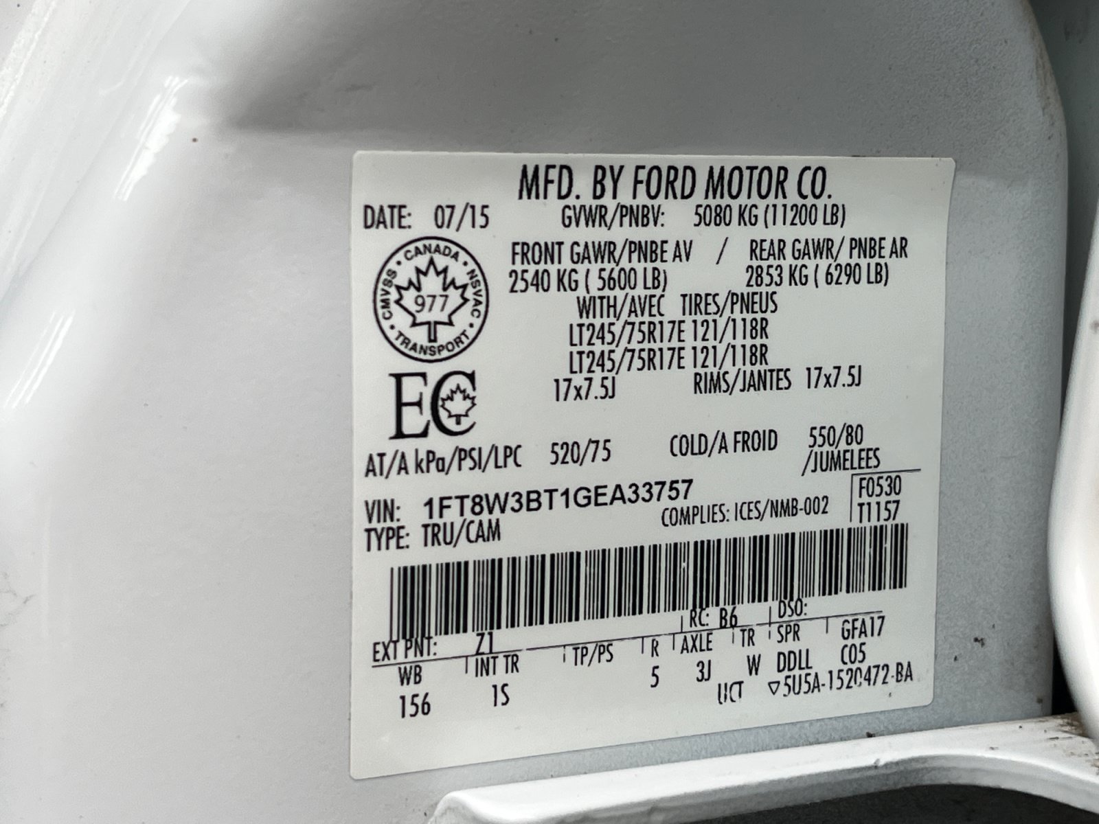 Used 2016 Ford F350 XL w/ Power Equipment Group AWD/4WD image 30