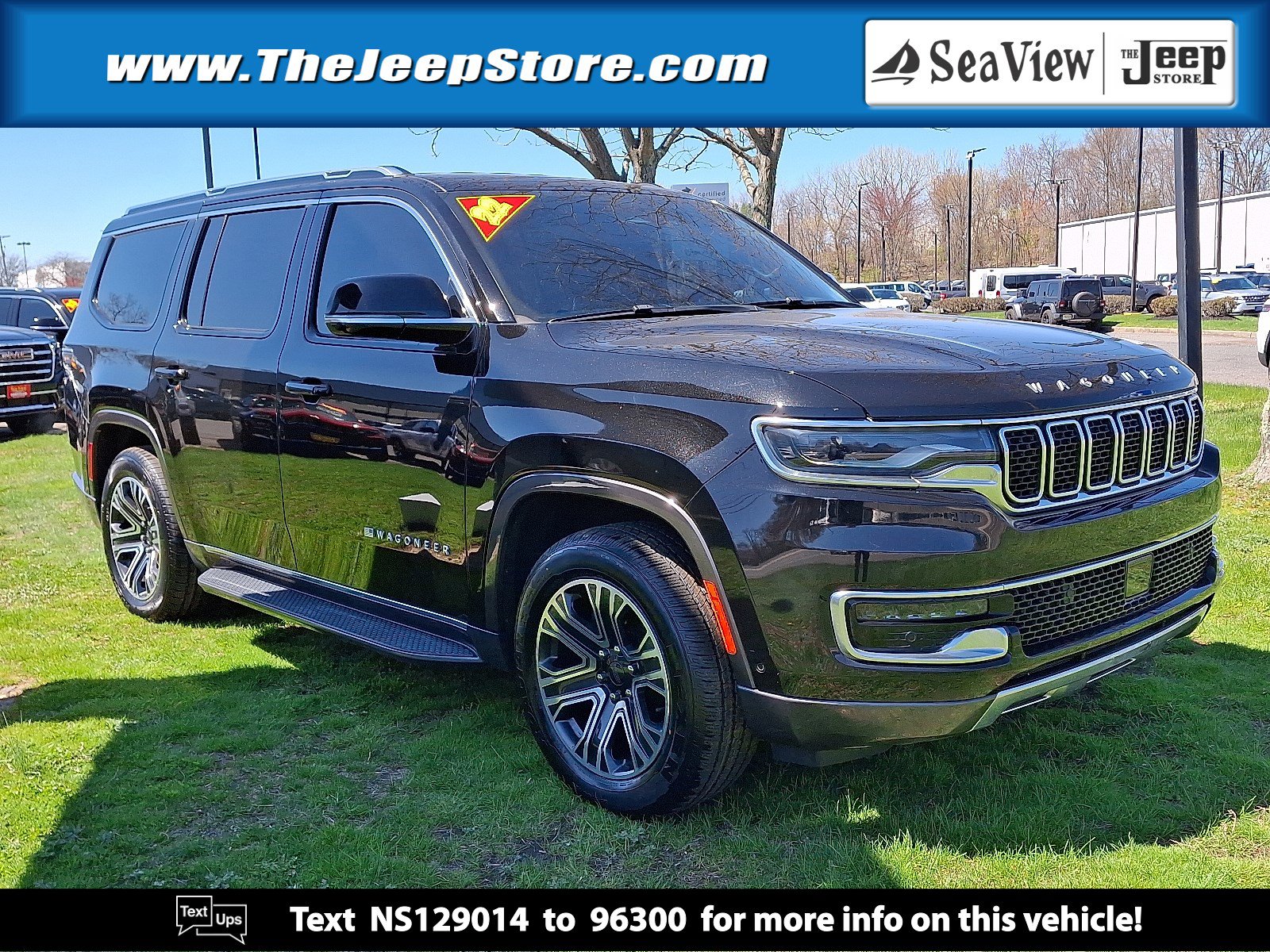 Certified 2022 Jeep Wagoneer Series III w/ Flexible Seating Group AWD/4WD image 1