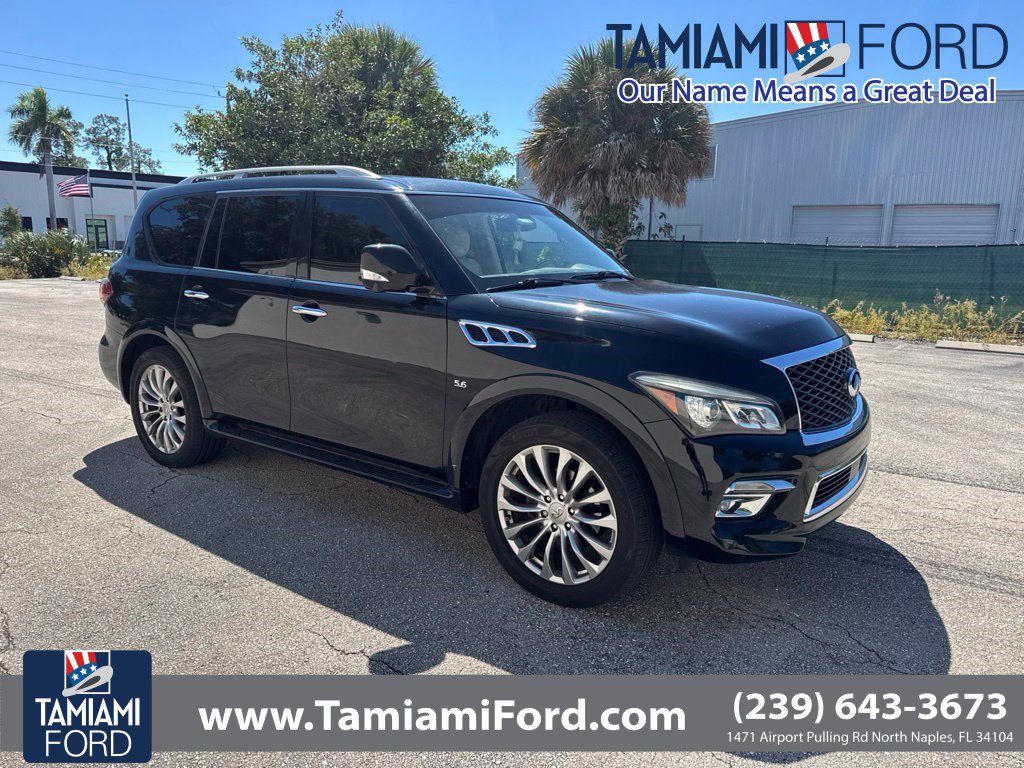 Used 2016 INFINITI QX80 4WD w/ 22" Wheel Package image 1