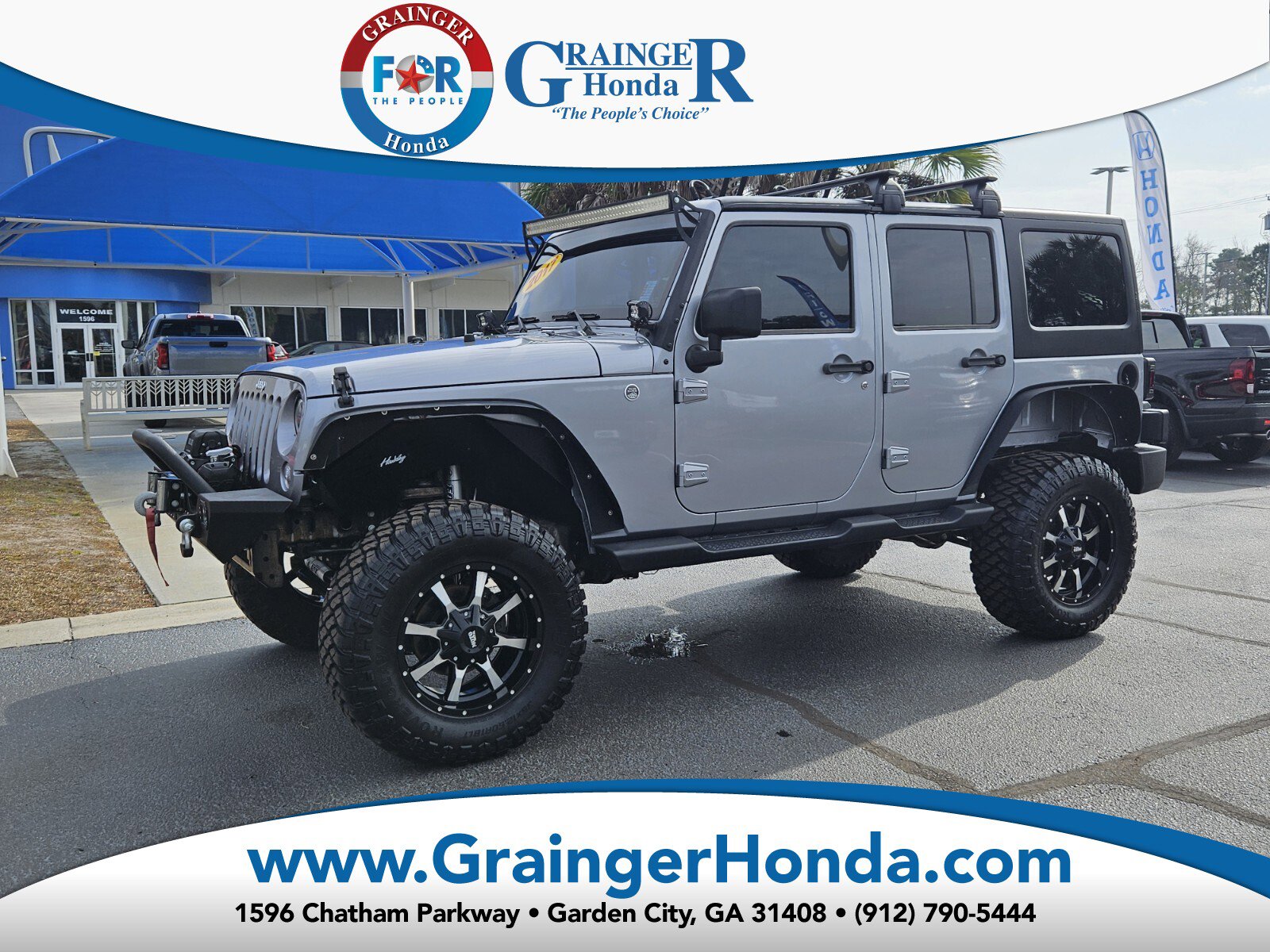 Used 2017 Jeep Wrangler Unlimited Sport w/ Quick Order Package 24S image 1