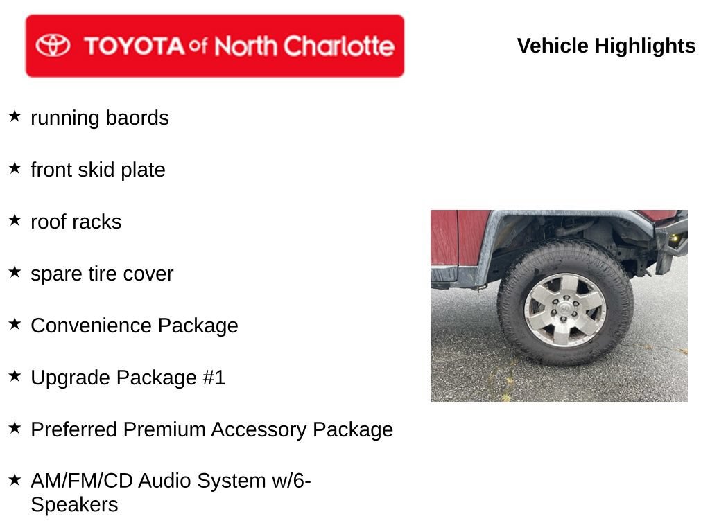Used 2008 Toyota FJ Cruiser 4WD w/ Convenience Pkg image 5