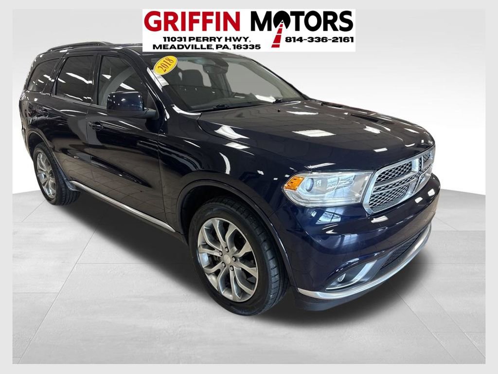 Used 2018 Dodge Durango SXT w/ Quick Order Package 2BB AWD/4WD image 1