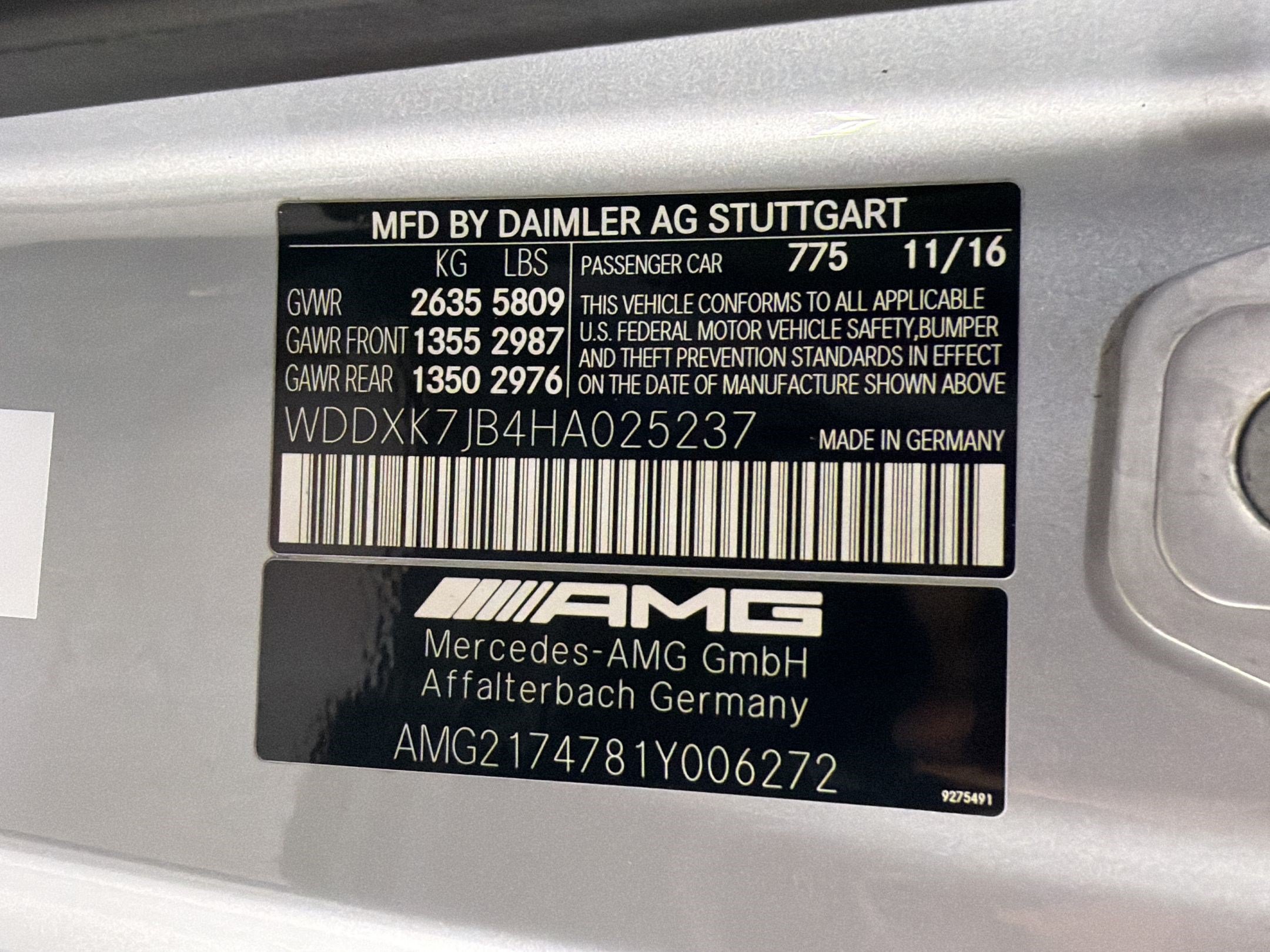 Used 2017 Mercedes-Benz S 63 AMG 4MATIC Cabriolet image 16