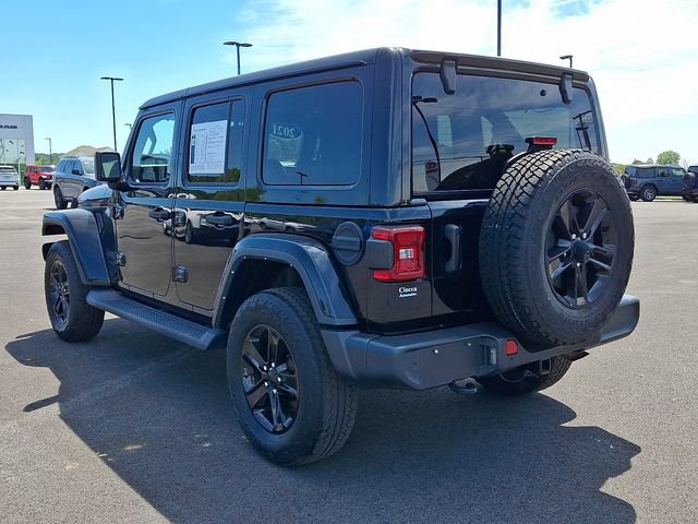 Used 2021 Jeep Wrangler Unlimited Sahara AWD/4WD image 4
