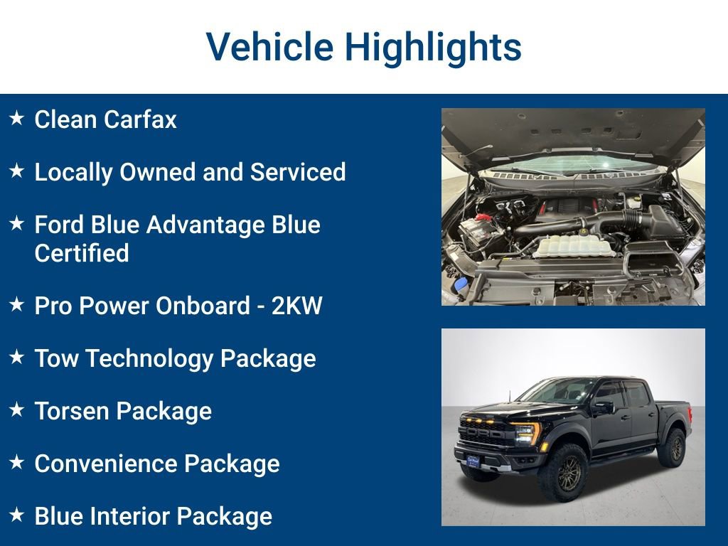 Certified 2022 Ford F150 Raptor w/ Raptor 37 Performance Package AWD/4WD image 3