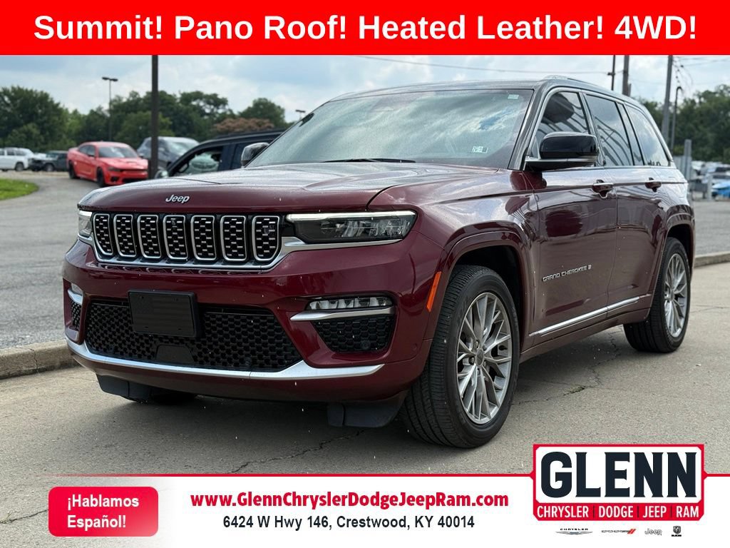 Used 2022 Jeep Grand Cherokee Summit w/ Adv Protech Group IV