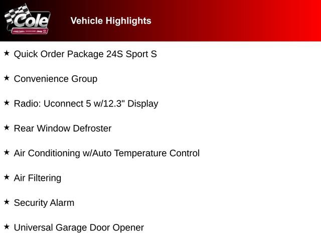 New 2026 Jeep Wrangler Sport S image 5